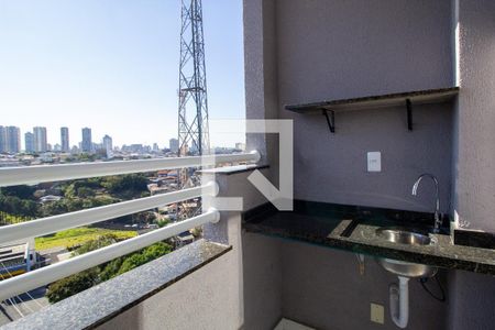 Varanda da Sala de apartamento para alugar com 2 quartos, 57m² em Parque Bela Vista, Votorantim