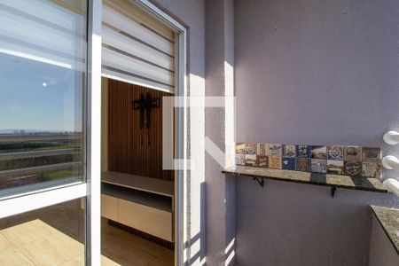 Varanda da Sala de apartamento para alugar com 2 quartos, 57m² em Parque Bela Vista, Votorantim