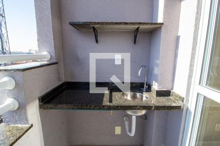 Varanda da Sala de apartamento para alugar com 2 quartos, 57m² em Parque Bela Vista, Votorantim