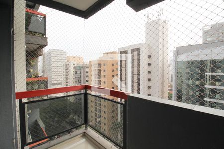 Varanda Sala de apartamento para alugar com 2 quartos, 60m² em Vila Olímpia, São Paulo