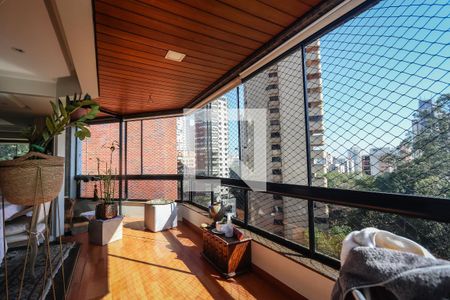 Varanda de apartamento para alugar com 4 quartos, 240m² em Vila Andrade, São Paulo