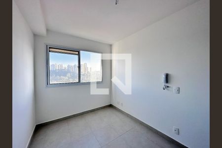 Sala de apartamento para alugar com 1 quarto, 27m² em Jardim Caravelas, São Paulo