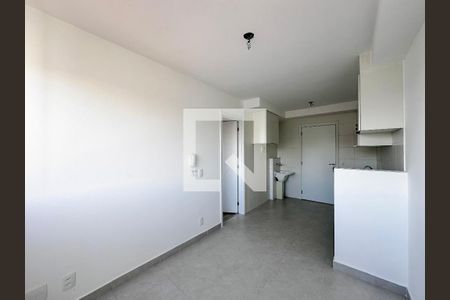 Sala de apartamento para alugar com 1 quarto, 27m² em Jardim Caravelas, São Paulo