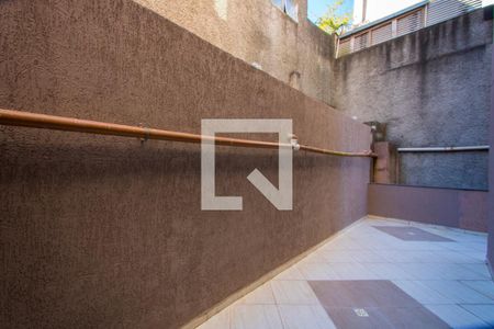 Varanda da sala de apartamento à venda com 2 quartos, 46m² em Jardim Cristiane, Santo André