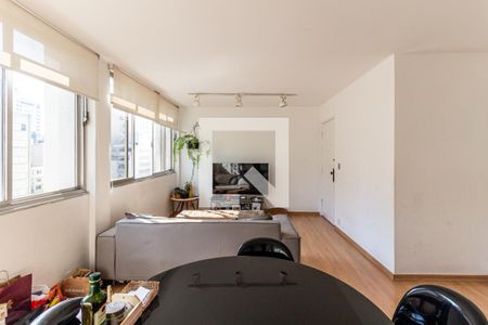 Sala de apartamento à venda com 3 quartos, 98m² em Santa Cecilia, São Paulo