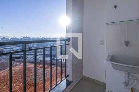 Sacada Sala/Cozinha de apartamento para alugar com 1 quarto, 33m² em Sacomã, São Paulo