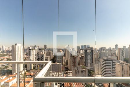 Sacada da sala de apartamento para alugar com 1 quarto, 60m² em Vila Olímpia, São Paulo