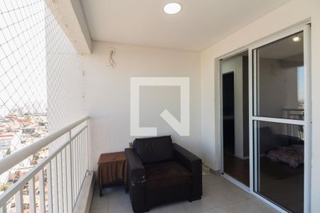 Varanda  de apartamento à venda com 1 quarto, 39m² em Penha de França, São Paulo