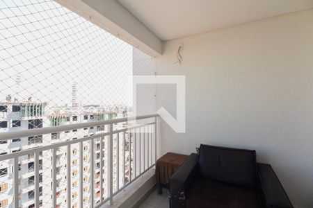 Varanda  de apartamento à venda com 1 quarto, 39m² em Penha de França, São Paulo