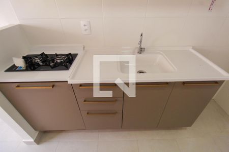 Sala/Cozinha de apartamento para alugar com 1 quarto, 25m² em Alto da Mooca, São Paulo