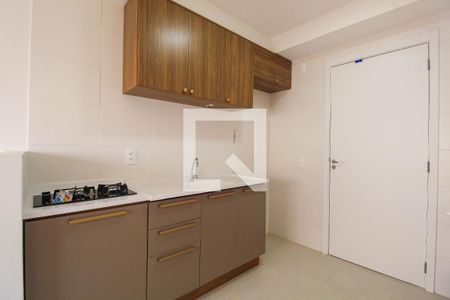 Sala/Cozinha de apartamento para alugar com 1 quarto, 25m² em Alto da Mooca, São Paulo