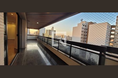 Varanda - Sala 1 de apartamento para alugar com 4 quartos, 420m² em Centro, Ribeirão Preto