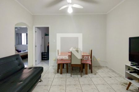 Sala de apartamento para alugar com 2 quartos, 62m² em Tupi, Praia Grande