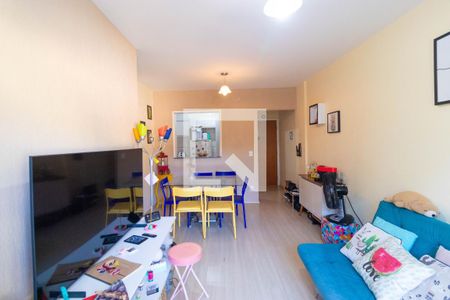 Salas de apartamento à venda com 3 quartos, 78m² em Vila Guararapes, Campinas