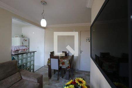 Sala de apartamento à venda com 2 quartos, 47m² em Parque São Vicente, Santo André