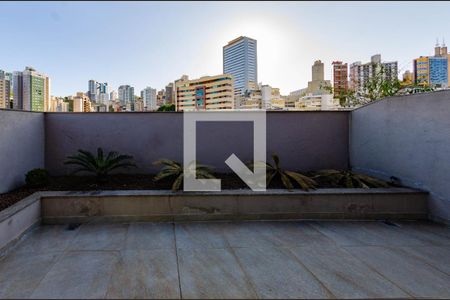 Varanda de apartamento à venda com 1 quarto, 93m² em Coracao de Jesus, Belo Horizonte