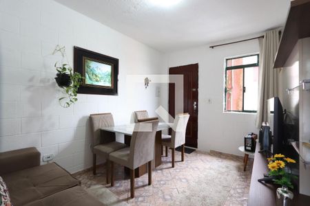 Sala de apartamento à venda com 2 quartos, 48m² em Fazenda da Juta, São Paulo