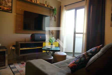 Sala de apartamento para alugar com 2 quartos, 40m² em Demarchi, São Bernardo do Campo