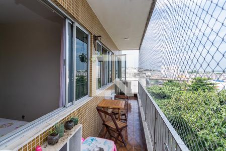 Varanda da Sala de apartamento para alugar com 3 quartos, 109m² em Ramos, Rio de Janeiro