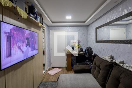 Sala e Cozinha Integrada  de apartamento à venda com 2 quartos, 34m² em Vila Ré, São Paulo