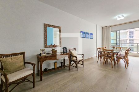 Sala de apartamento para alugar com 3 quartos, 170m² em Barra Funda, Guarujá