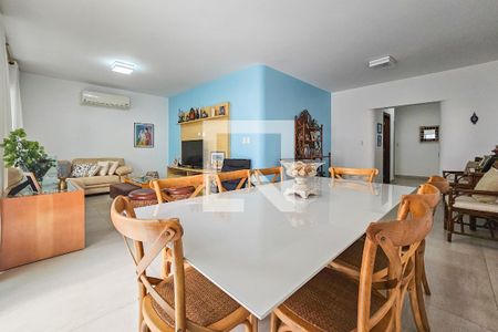 Sala de apartamento para alugar com 3 quartos, 170m² em Barra Funda, Guarujá