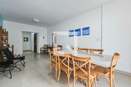 Sala de apartamento para alugar com 3 quartos, 170m² em Barra Funda, Guarujá