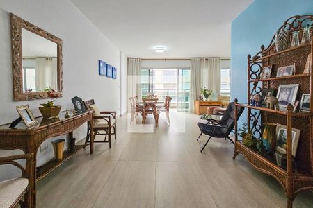 Sala de apartamento para alugar com 3 quartos, 170m² em Barra Funda, Guarujá