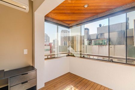 Sala de apartamento à venda com 1 quarto, 41m² em Menino Deus, Porto Alegre