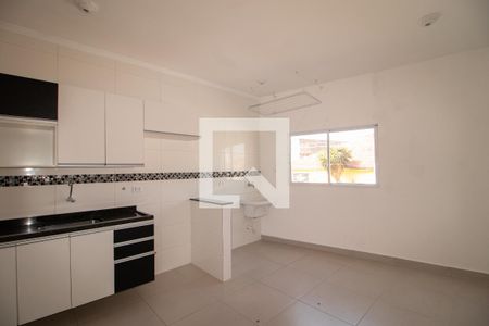 Sala e cozinha de casa à venda com 1 quarto, 37m² em Vila Isolina Mazzei, São Paulo