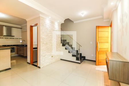 Sala de casa de condomínio à venda com 3 quartos, 80m² em Vila Esperança, São Paulo