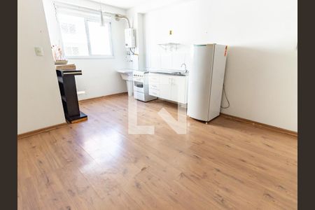 Sala/Cozinha de apartamento para alugar com 1 quarto, 35m² em Brás, São Paulo