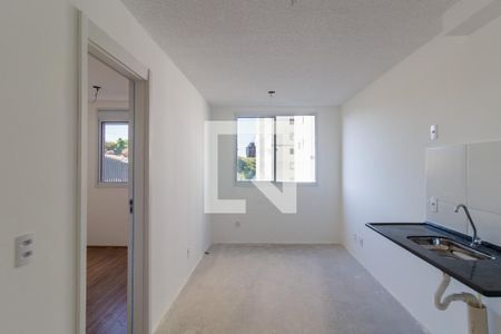 Sala - Cozinha de apartamento para alugar com 1 quarto, 25m² em Água Branca, São Paulo