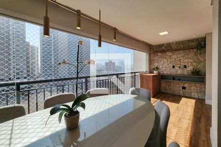 Varanda Gourmet de apartamento à venda com 3 quartos, 147m² em Centro, São Bernardo do Campo