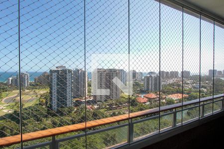 Varanda de apartamento para alugar com 2 quartos, 100m² em Barra da Tijuca, Rio de Janeiro