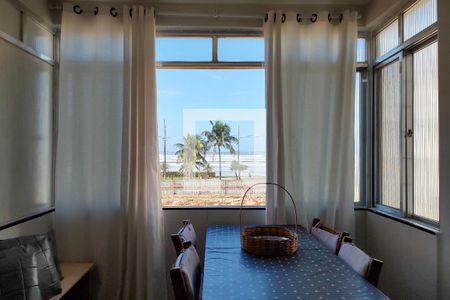 Sala de apartamento para alugar com 1 quarto, 50m² em Caiçara, Praia Grande