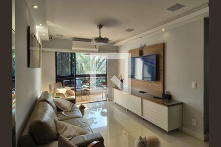 Sala de apartamento à venda com 3 quartos, 114m² em Recreio dos Bandeirantes, Rio de Janeiro