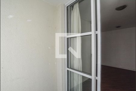 Varanda da Sala de apartamento para alugar com 2 quartos, 65m² em Campestre, Santo André