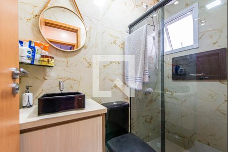 Banheiro 1 de apartamento à venda com 2 quartos, 104m² em Vila Gilda, Santo André