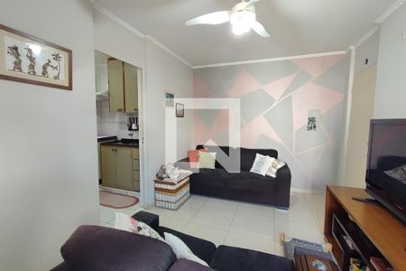 Sala de apartamento à venda com 2 quartos, 55m² em Jardim Miranda, Campinas