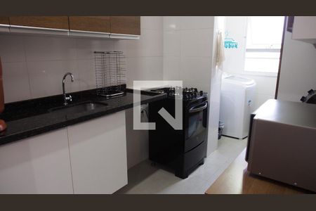 Cozinha e Área de Serviço de apartamento à venda com 2 quartos, 74m² em Medeiros, Jundiaí