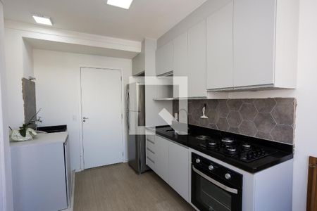 Sala_Cozinha_Serviço de apartamento para alugar com 1 quarto, 27m² em Paraíso do Morumbi, São Paulo