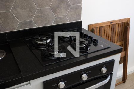 Sala_Cozinha_Serviço de apartamento para alugar com 1 quarto, 27m² em Paraíso do Morumbi, São Paulo