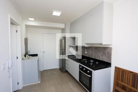 Sala_Cozinha_Serviço de apartamento para alugar com 1 quarto, 27m² em Paraíso do Morumbi, São Paulo