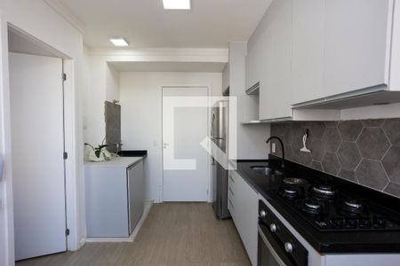 Sala_Cozinha_Serviço de apartamento para alugar com 1 quarto, 27m² em Paraíso do Morumbi, São Paulo