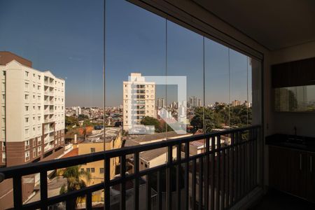 Varanda Sala de apartamento à venda com 2 quartos, 66m² em Vila Nivi, São Paulo