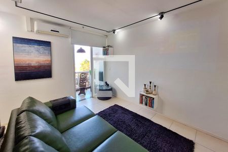 Sala de apartamento à venda com 1 quarto, 57m² em Camboinhas, Niterói