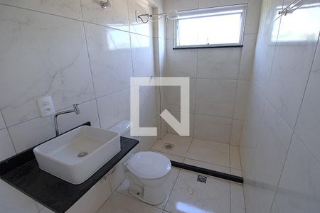 Banheiro de kitnet/studio para alugar com 1 quarto, 25m² em Praça Seca, Rio de Janeiro