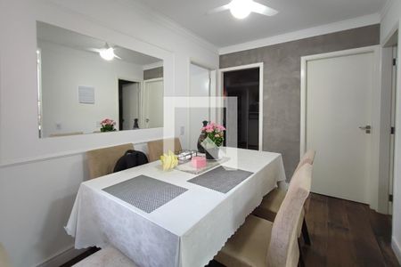Sala de Jantar de apartamento à venda com 3 quartos, 79m² em Jardim Pacaembu, Campinas