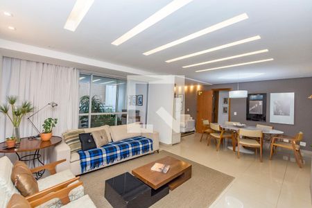 Sala de apartamento à venda com 3 quartos, 140m² em Buritis, Belo Horizonte